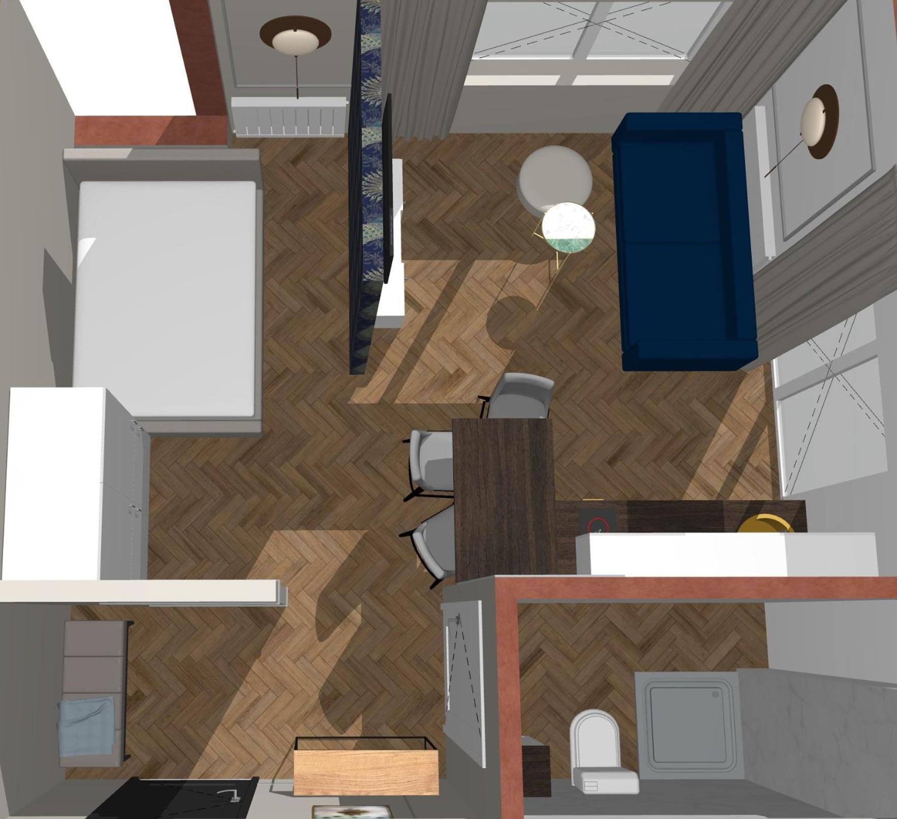 Apartamenty Pastelowe, Suntago, Deepspot, 姆什乔努夫 外观 照片